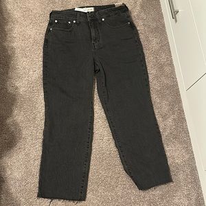 NWT Madewell Curvy Perfect Straight Jean size 29P